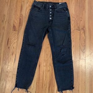 Free people high waisted jeans